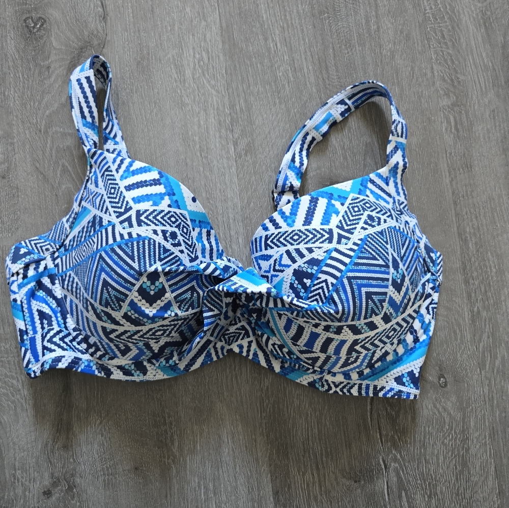 Moontide Underwire Twin Straps Bikini Top 34dd